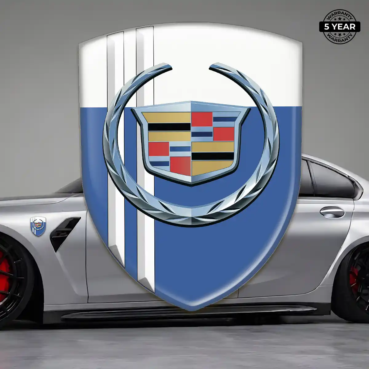 Cadillac Emblem Logo Premium Dome