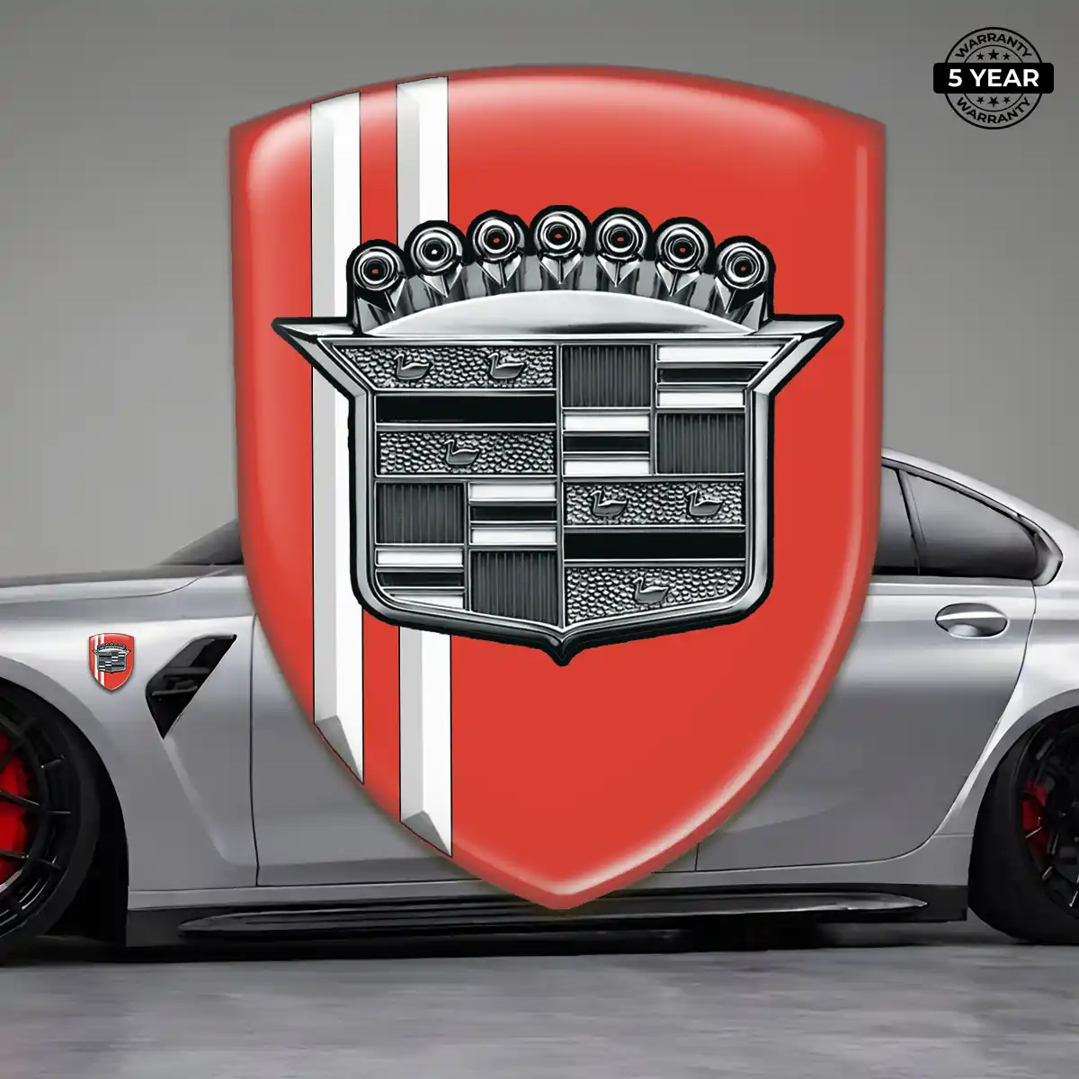 Cadillac Emblem Logo Prestige Line