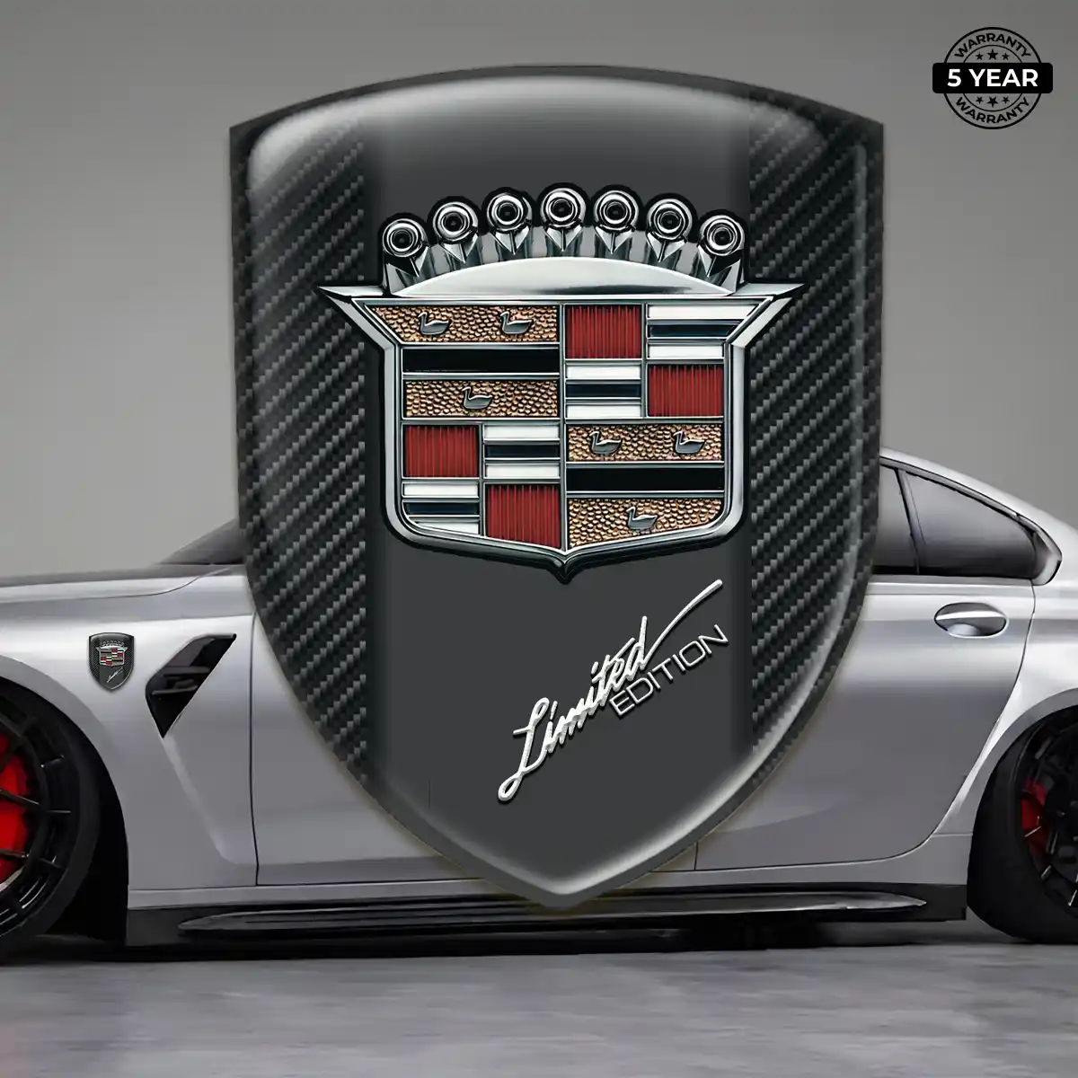 Cadillac Emblem Logo Refined Design