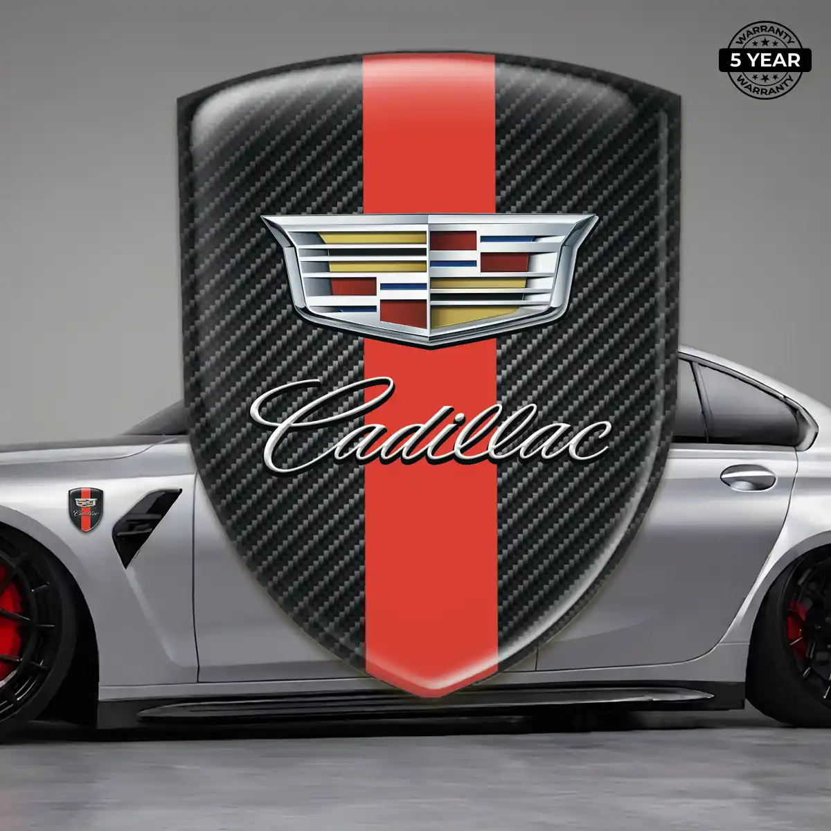 Cadillac Emblem Logo Signature Edition
