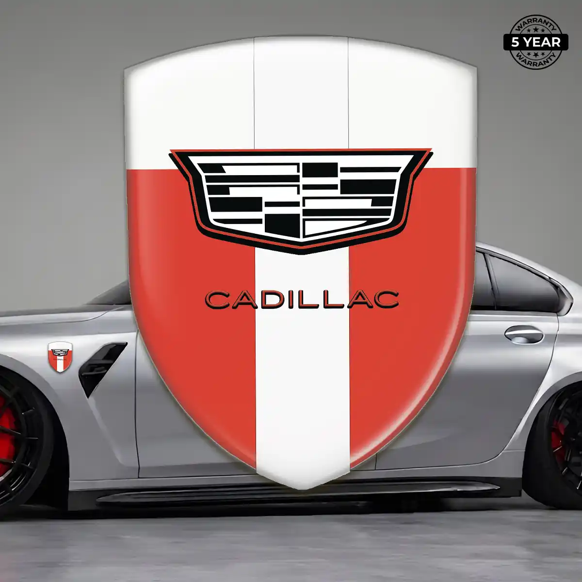 Cadillac Emblem Logo Sport Tuning