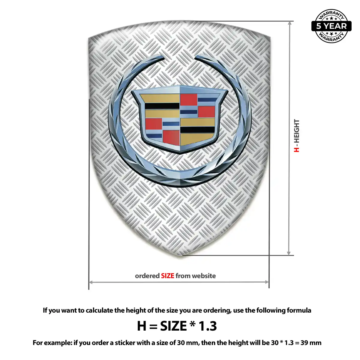 Cadillac Emblem Logo Superior Craft