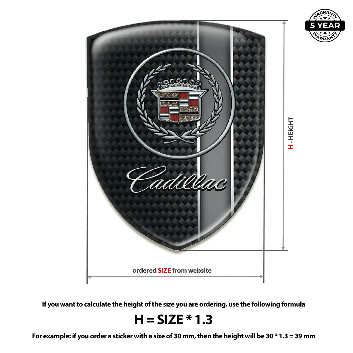 Cadillac Emblem Marked Edition