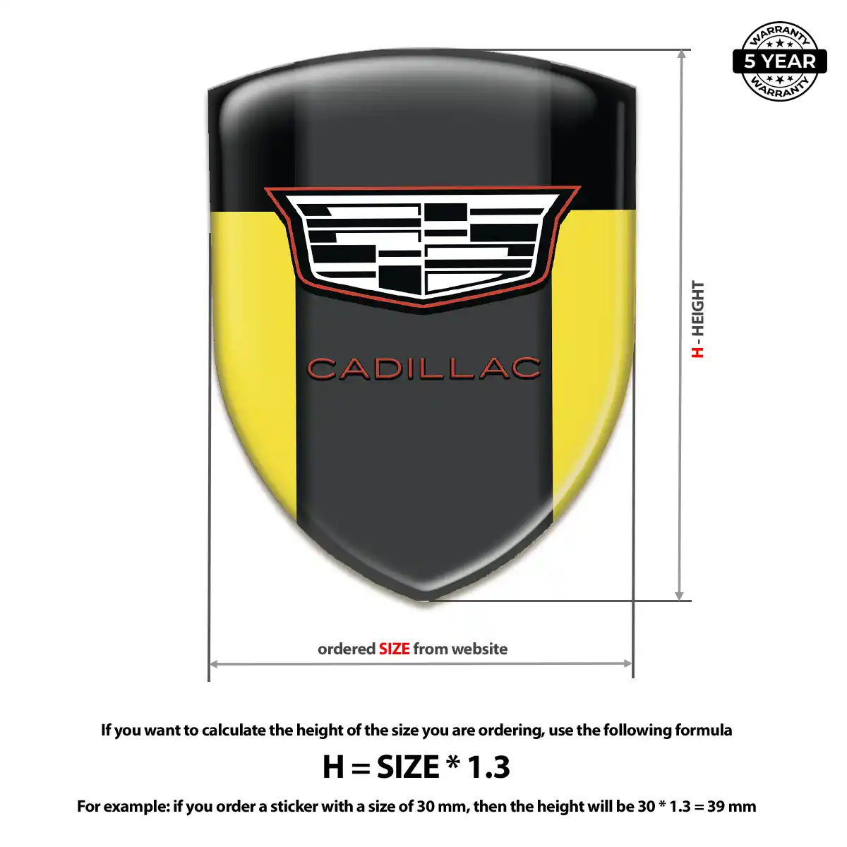 Cadillac Emblem Refined Design