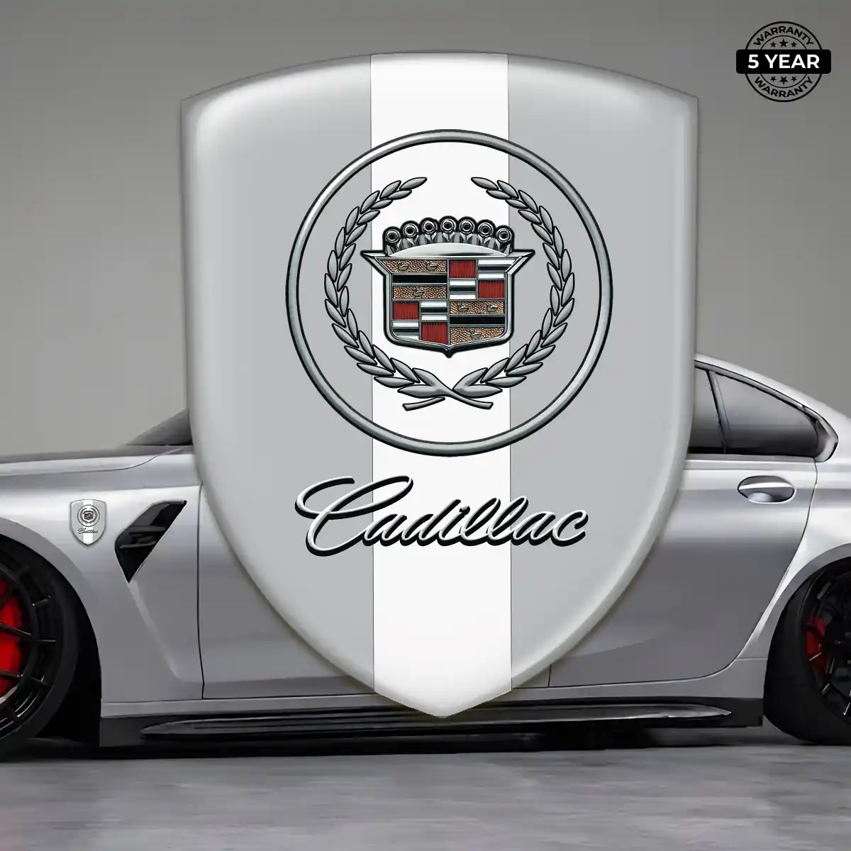 Cadillac Emblem Shield Auto Tuning