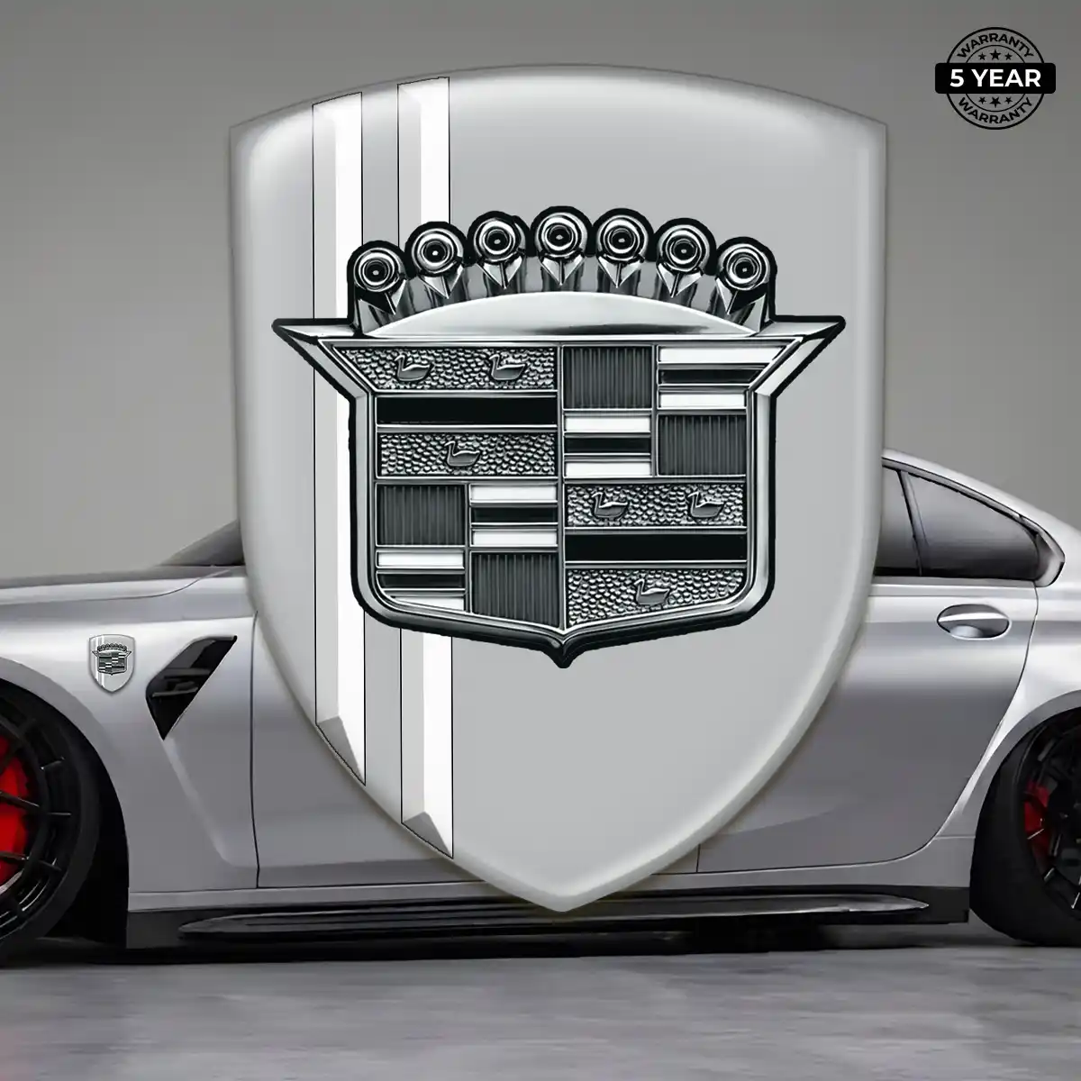 Cadillac Emblem Shield Deluxe Edition