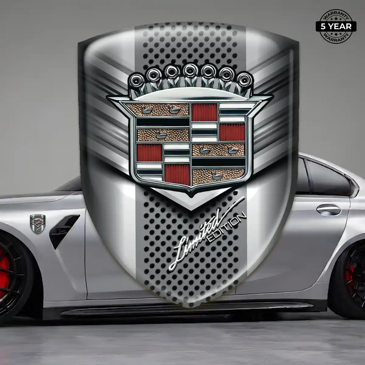 Cadillac Emblem Shield Elite Edition
