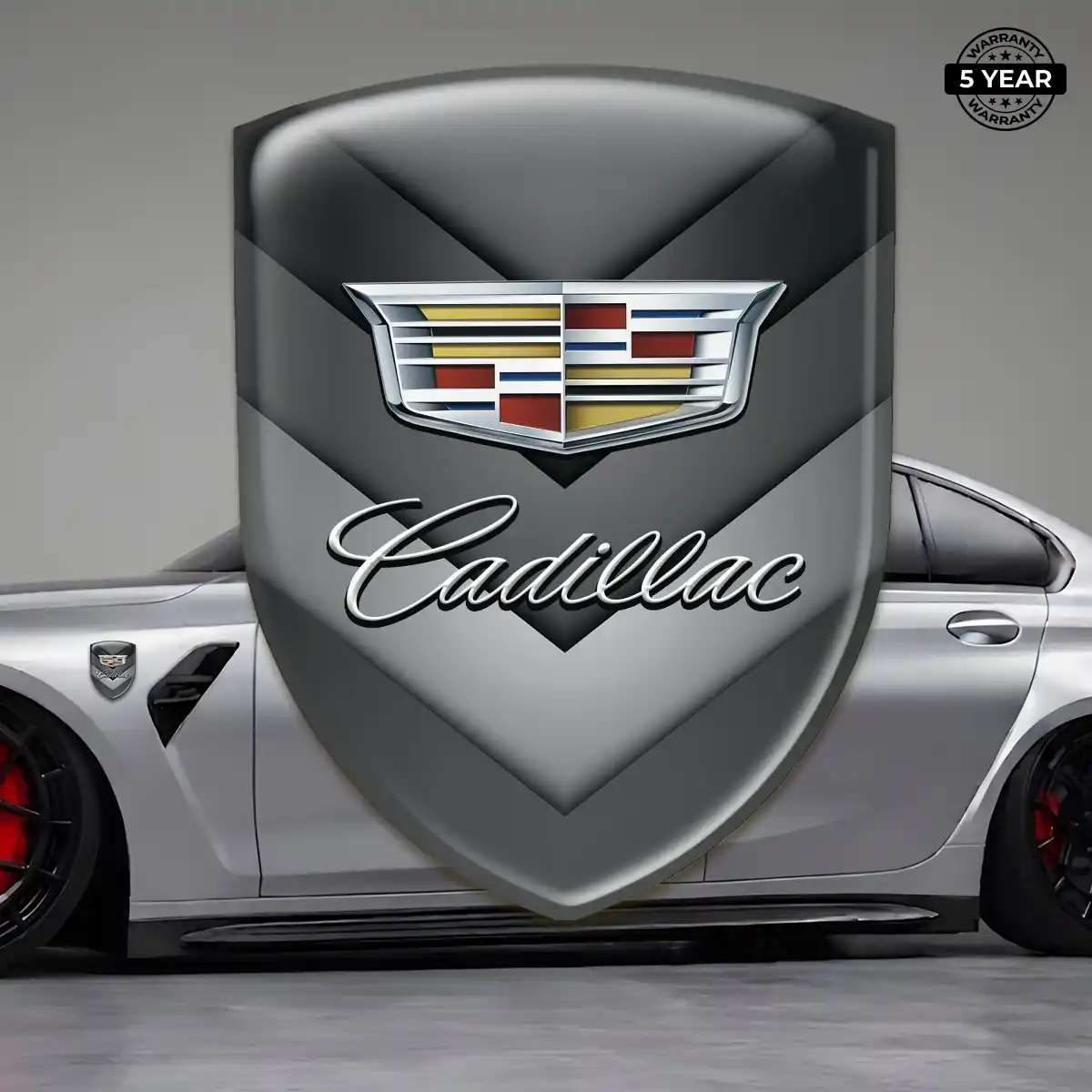 Cadillac Emblem Shield Exterior Luxe