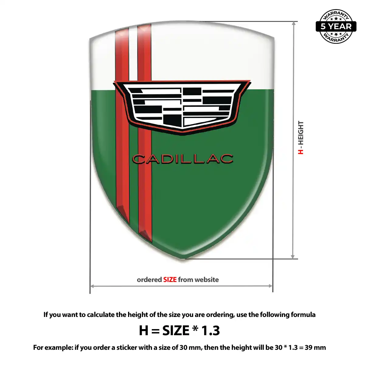 Cadillac Emblem Shield Interior Luxe