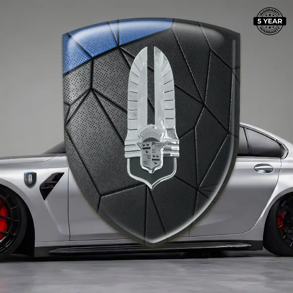 Cadillac Emblem Shield Marked Edition