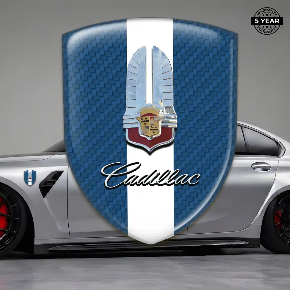 Cadillac Emblem Shield Noble Edition