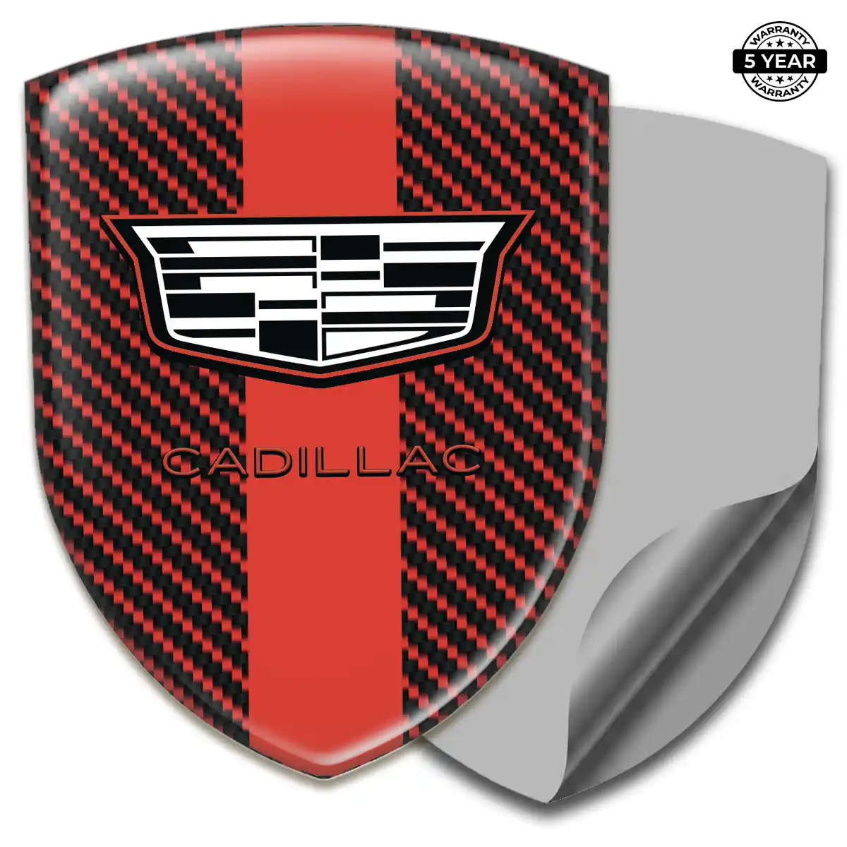 Cadillac Emblem Shield Performance Style