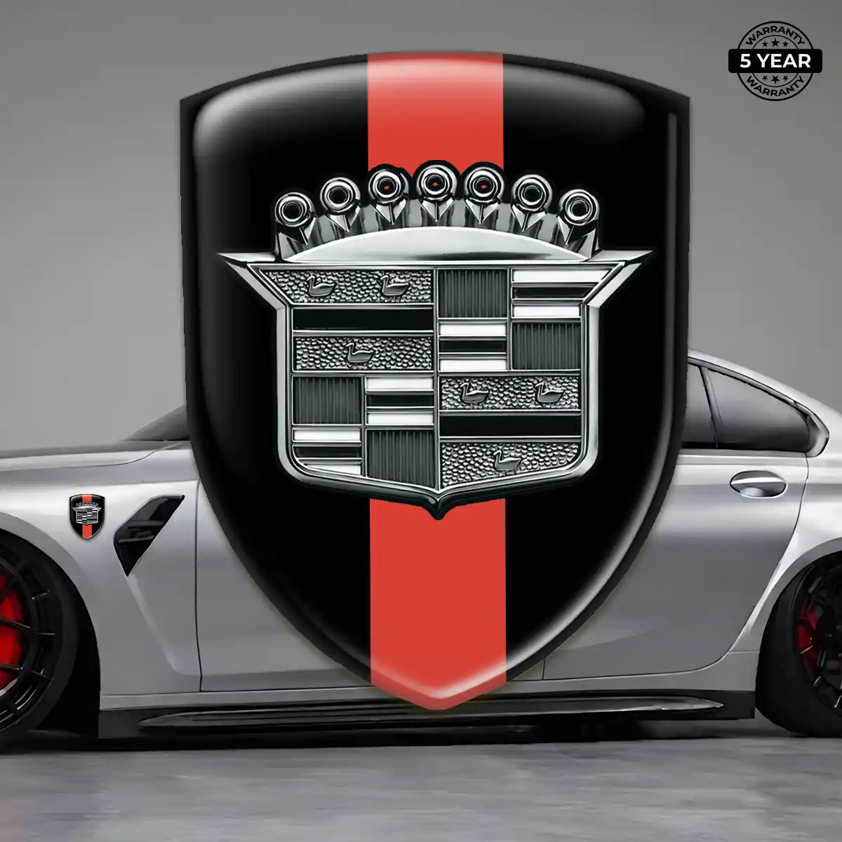 Cadillac Emblem Shield Prestige Line