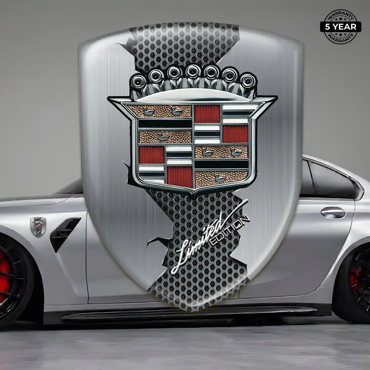 Cadillac Emblem Shield Superior Craft