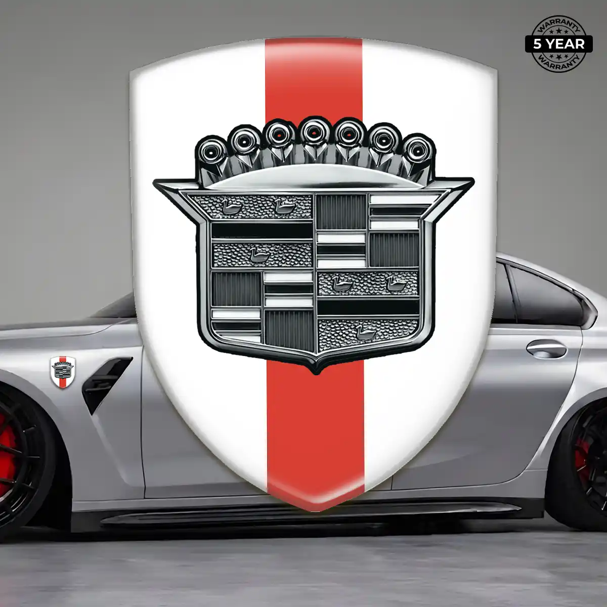 Cadillac Emblem Shield Vortex Elite