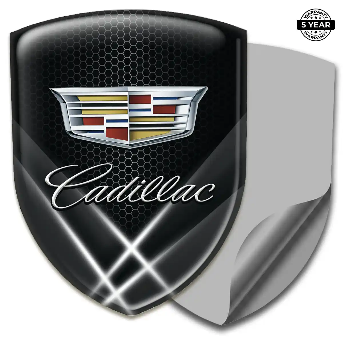 Cadillac Emblem Shield Vortex Series