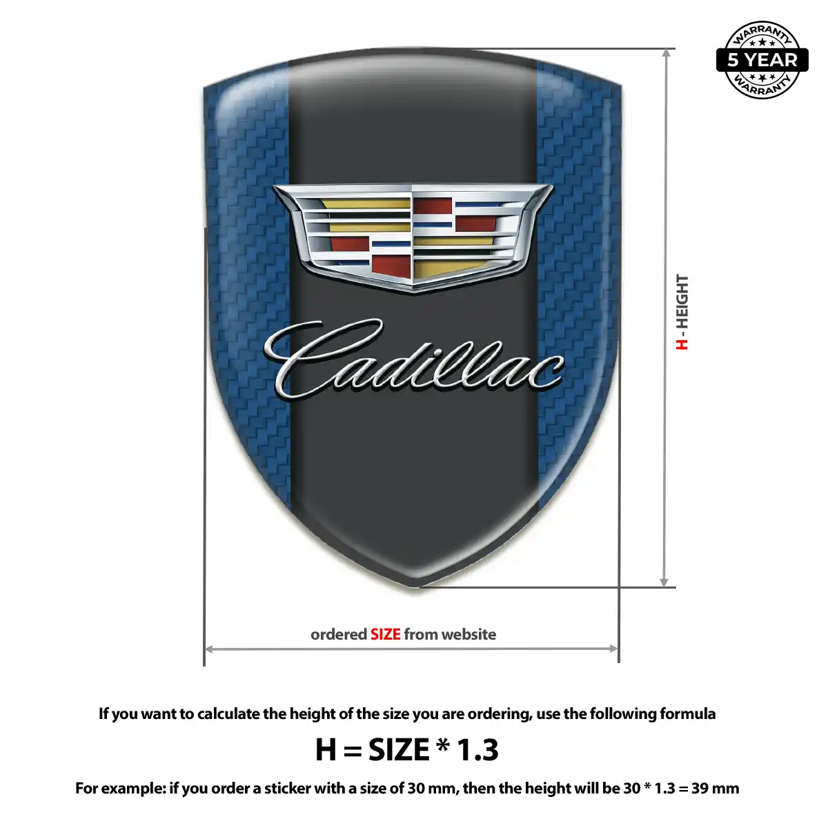 Cadillac Emblem Signature Edition