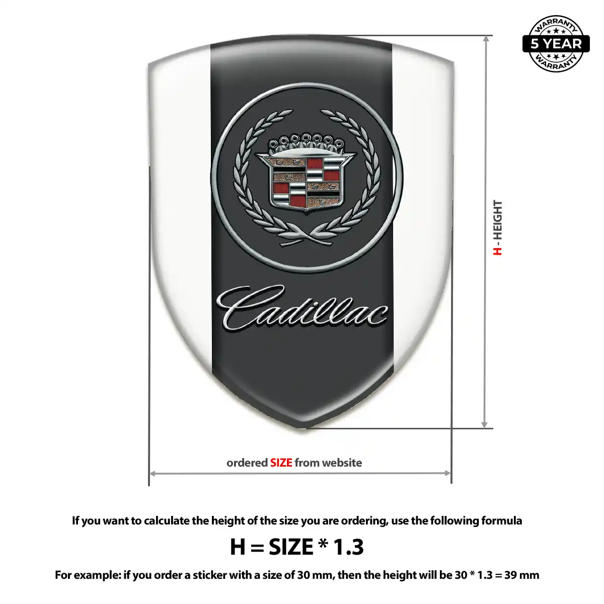 Cadillac Emblem Signature Grade