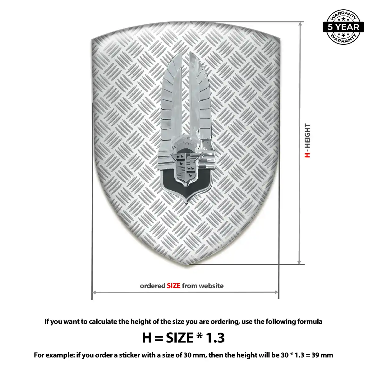 Cadillac Emblem Silicone Branded Line