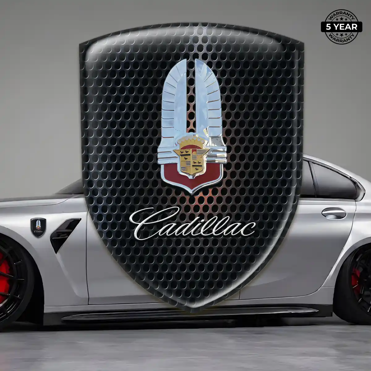 Cadillac Emblem Silicone Outer Style