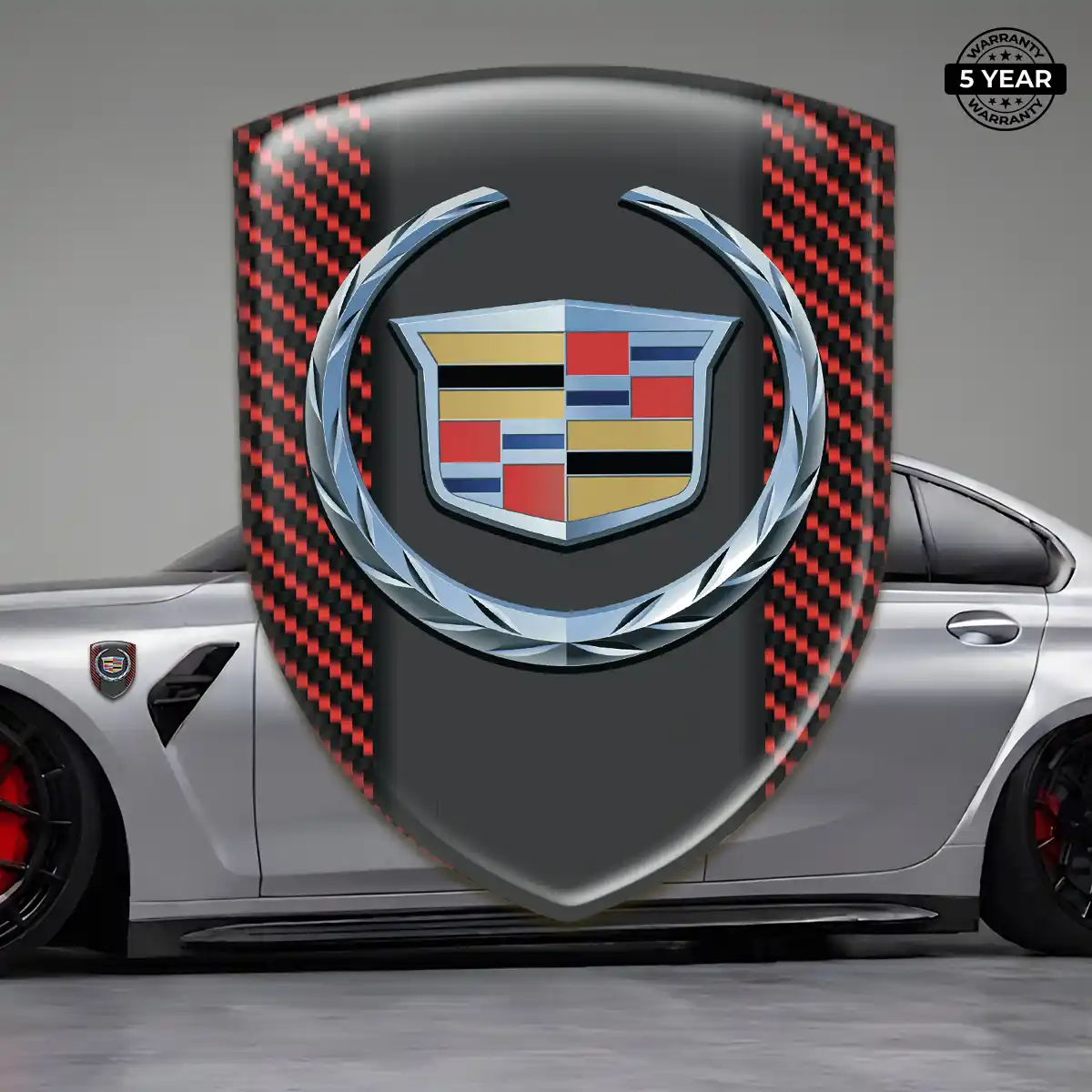Cadillac Emblem Silicone Prime Quality