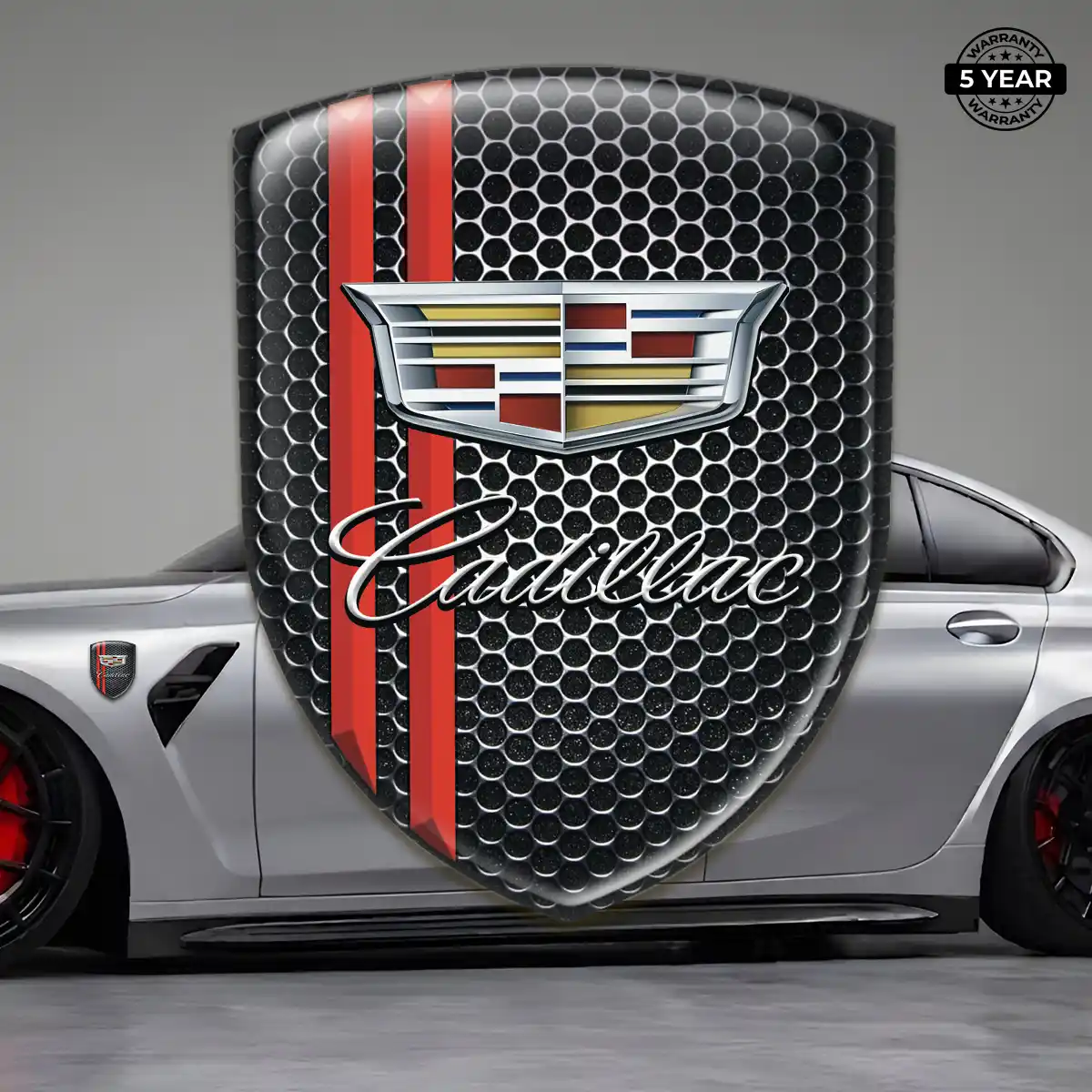Cadillac Emblem Silicone Resin Luxe