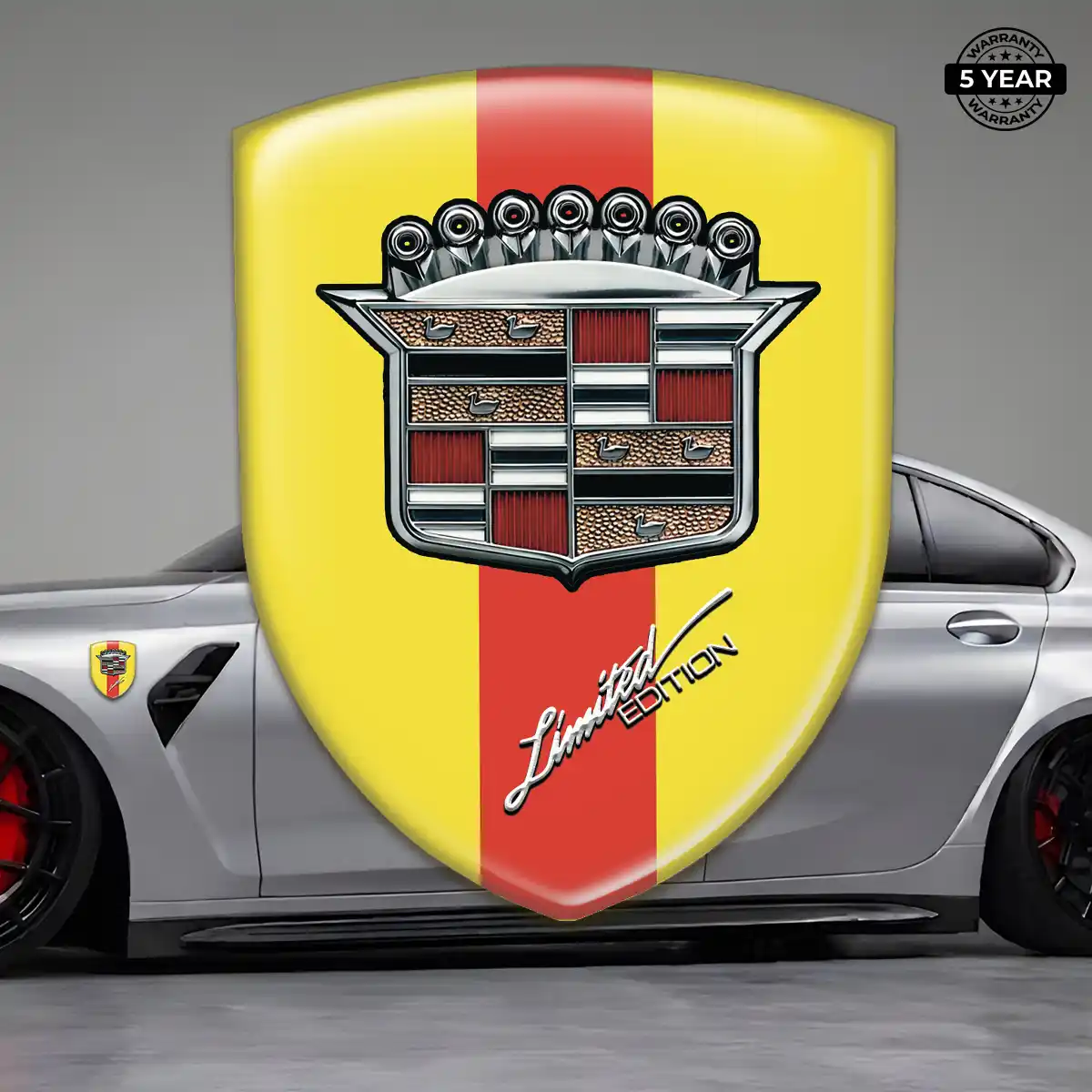 Cadillac Emblem Silicone Signature Grade