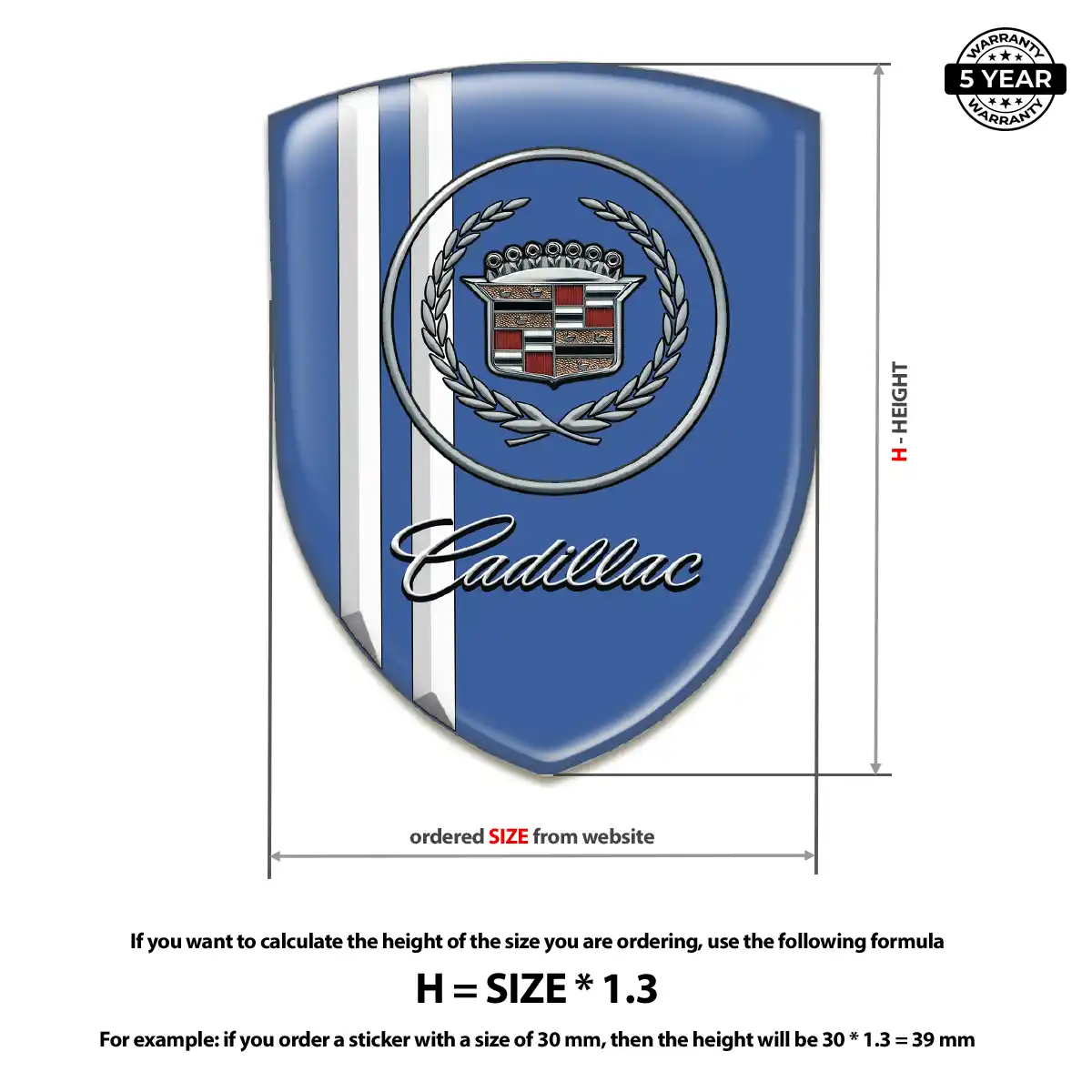 Cadillac Emblem Superior Craft
