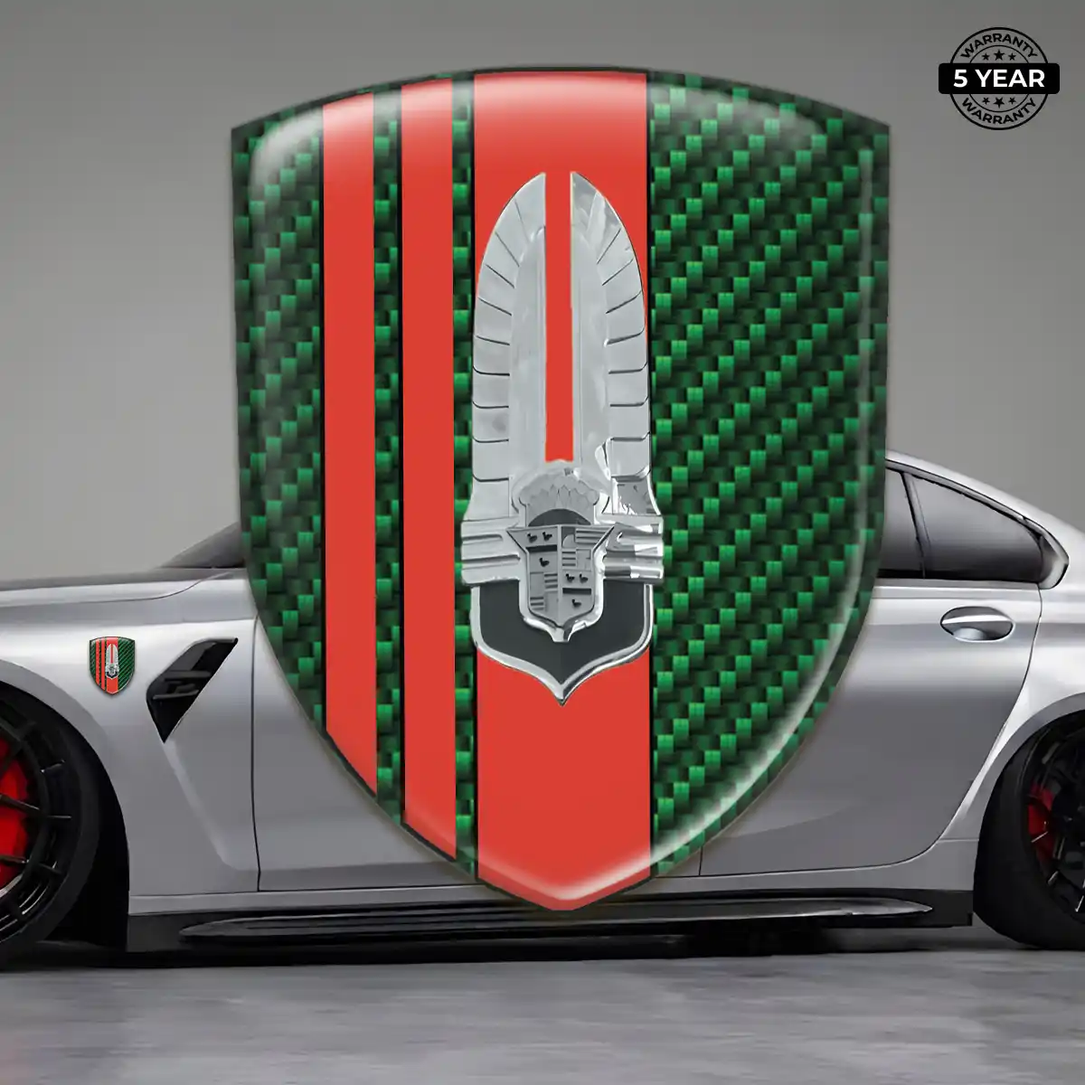 Cadillac Epoxy Domed Sticker Interior Luxe