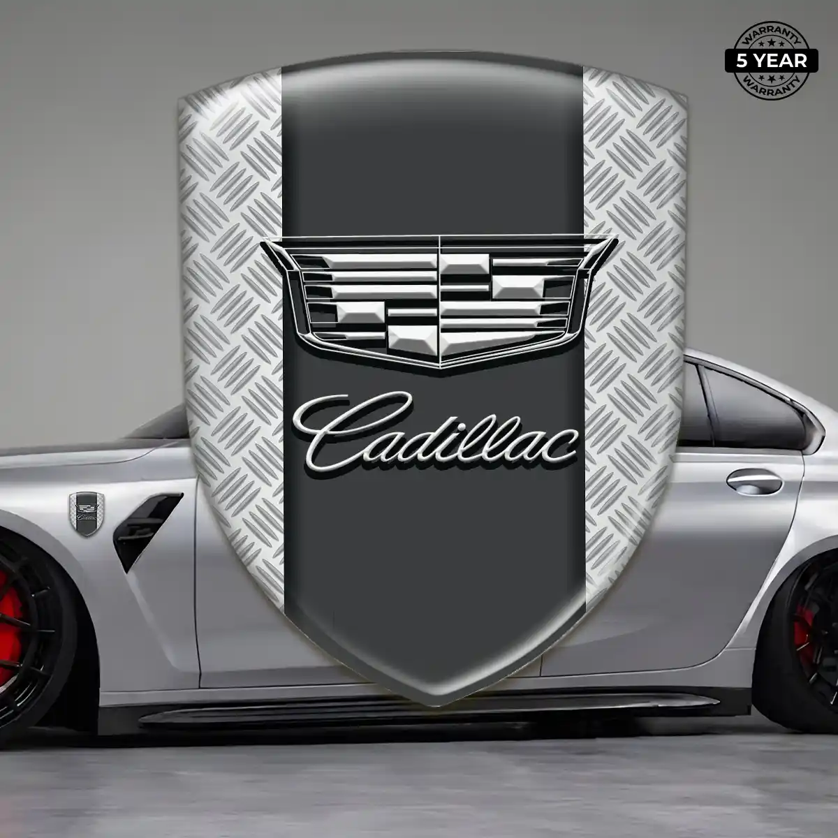 Cadillac Epoxy Domed Sticker Opulent Line