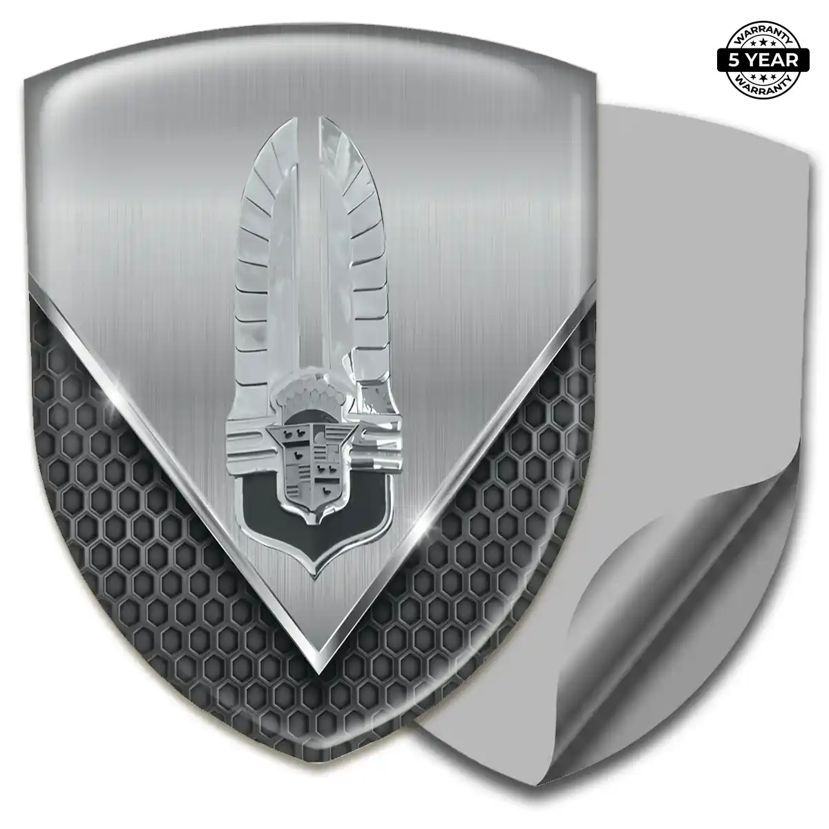 Cadillac Epoxy Domed Sticker Performance Style
