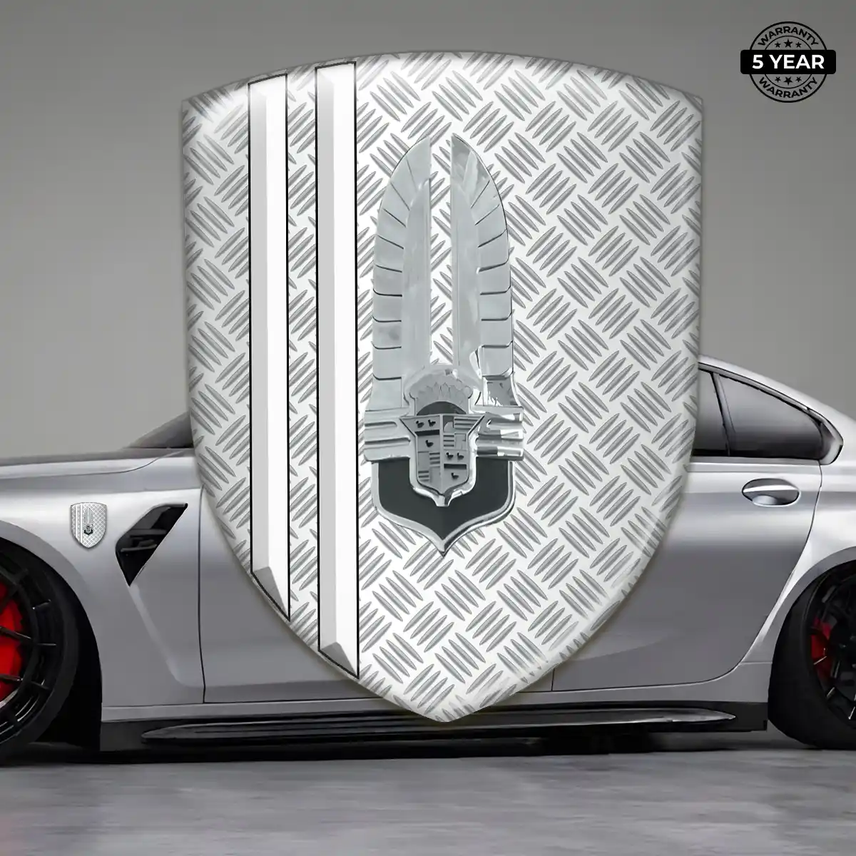 Cadillac Epoxy Domed Sticker Premium Dome