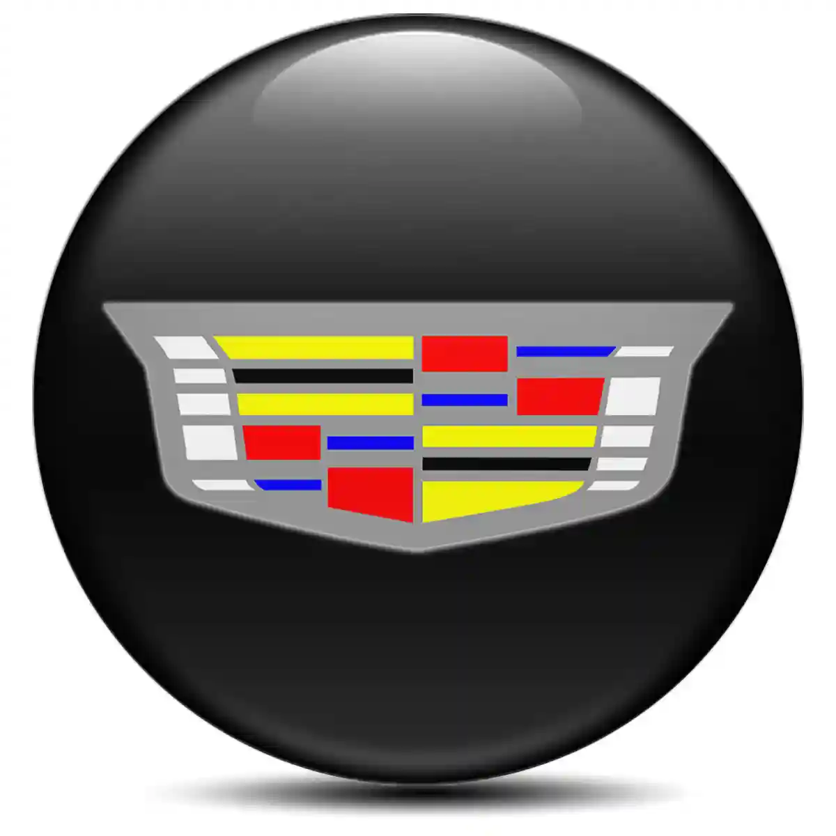 Cadillac Epoxy Sticker Premium Edition