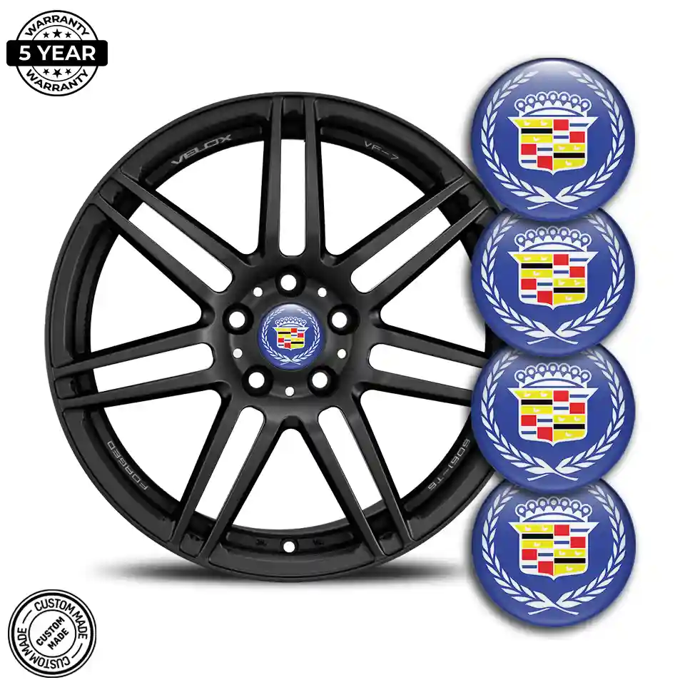 Cadillac Epoxy Sticker Stylish Design