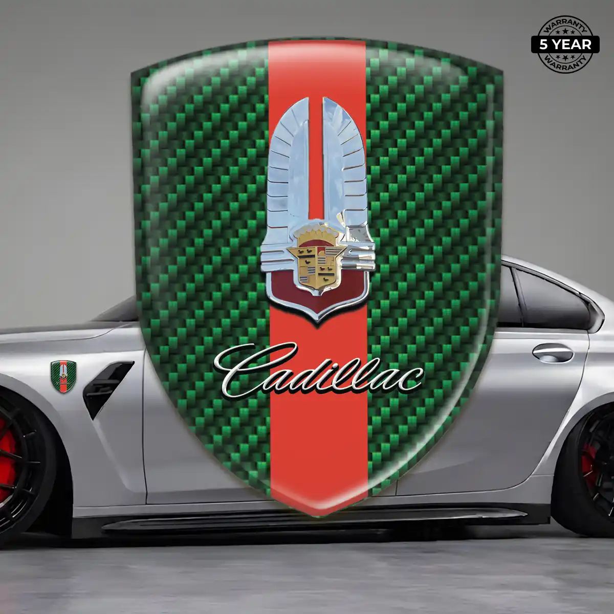 Cadillac Gel Badge Sticker Exclusive Series