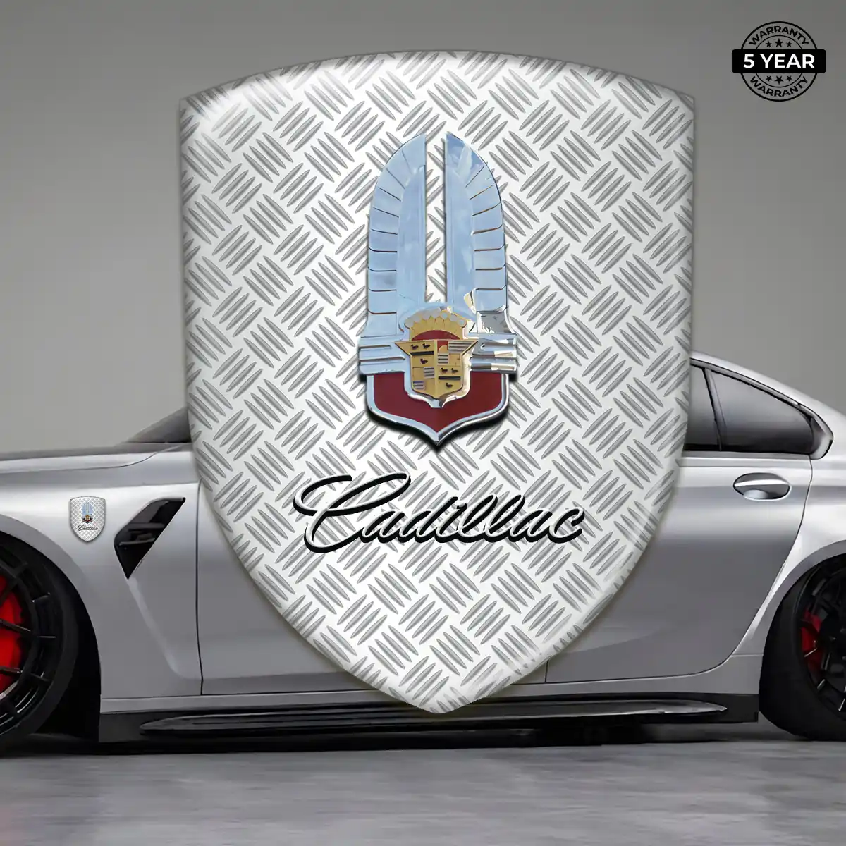 Cadillac Gel Badge Sticker Resin Elite