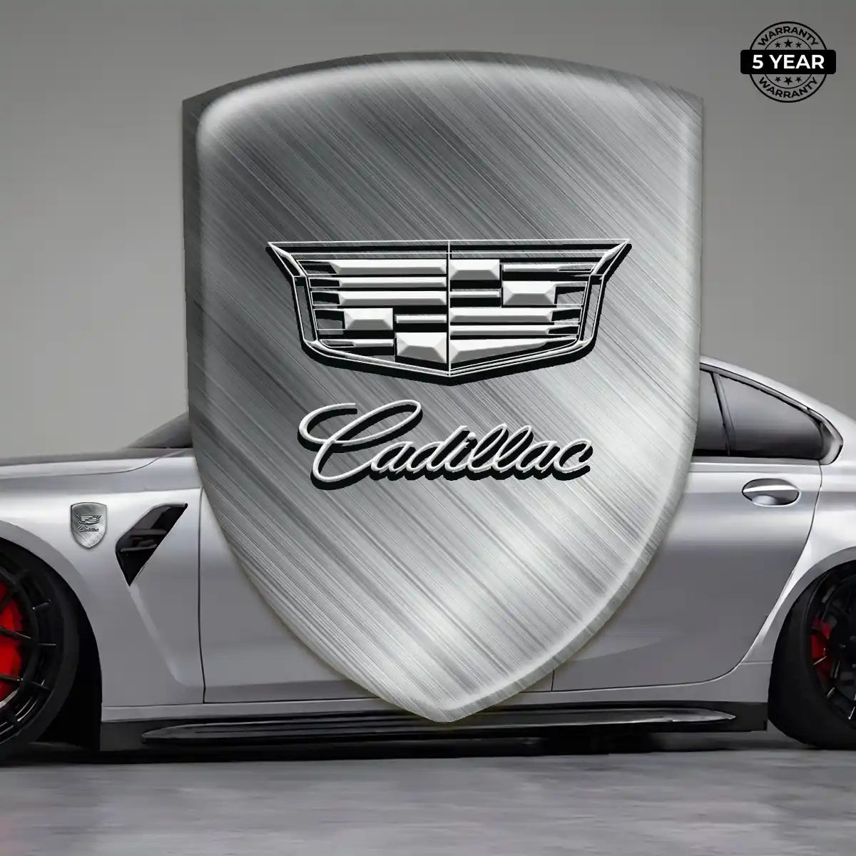 Cadillac Gel Emblem Sticker Interior Elegance