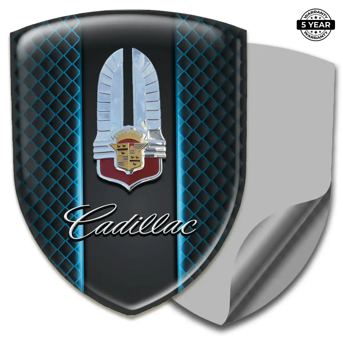 Cadillac Gel Emblem Sticker Interior Luxe