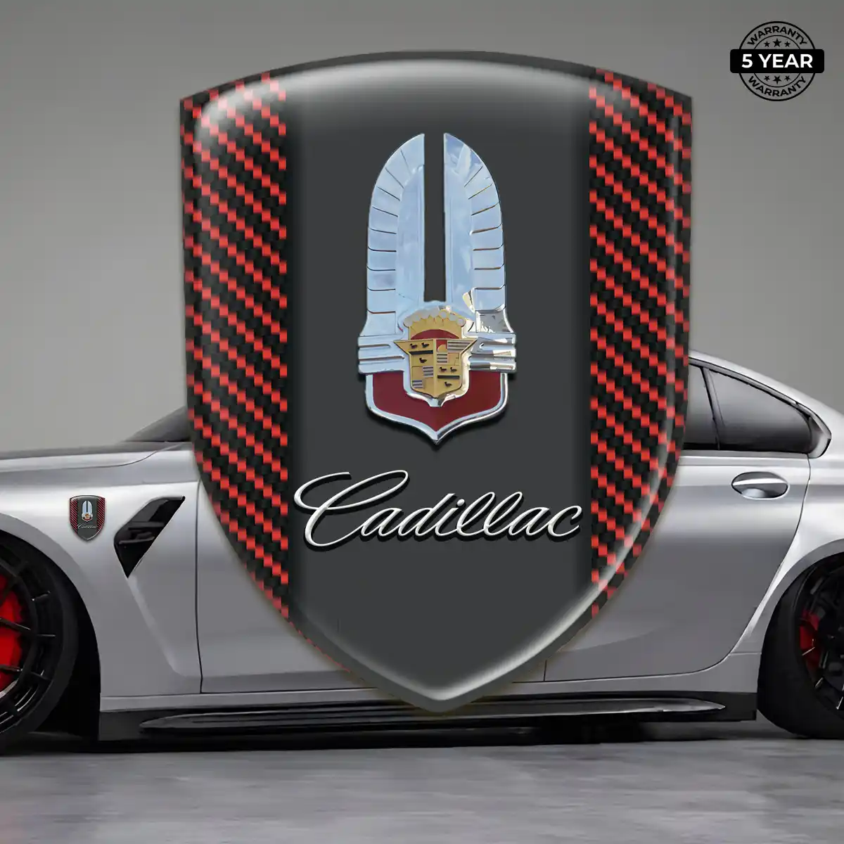 Cadillac Logo Badge Auto Tuning