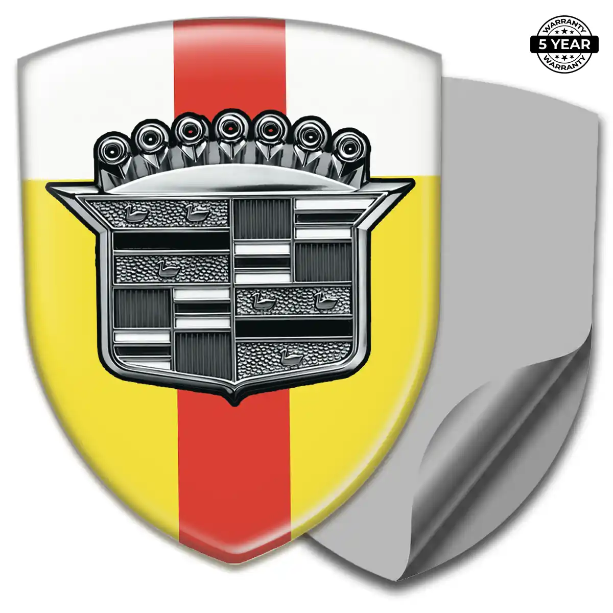 Cadillac Logo Badge Elite Finish