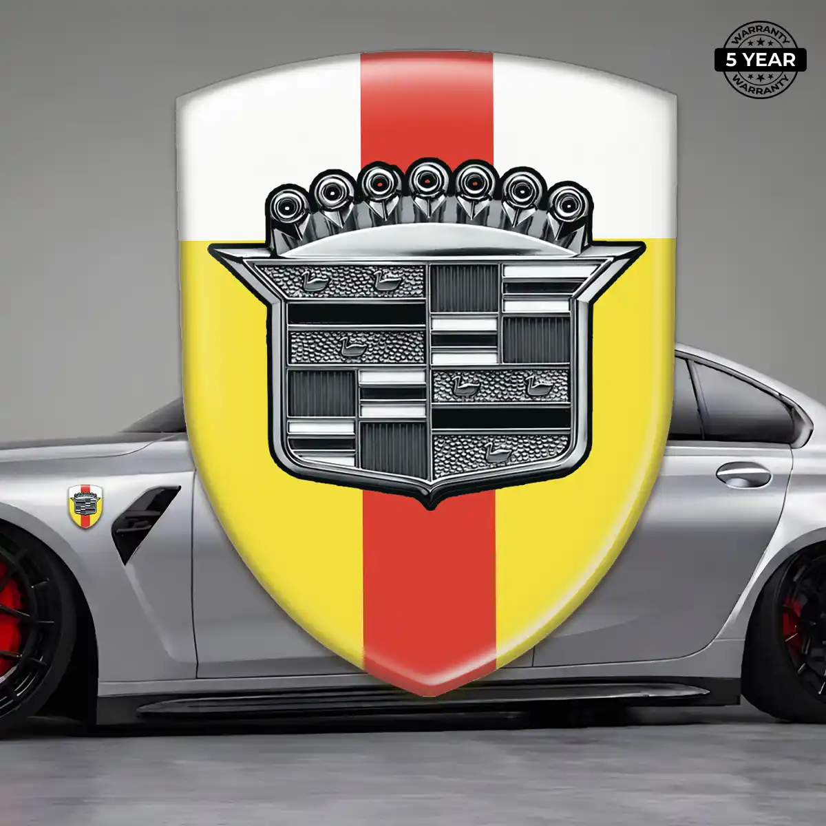 Cadillac Logo Badge Elite Finish