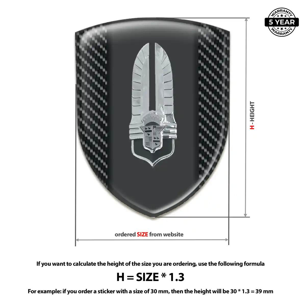 Cadillac Logo Badge Exterior Luxe