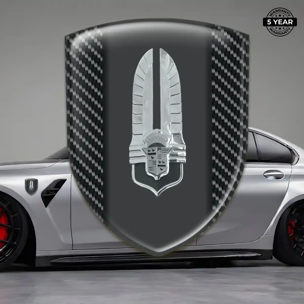 Cadillac Logo Badge Exterior Luxe