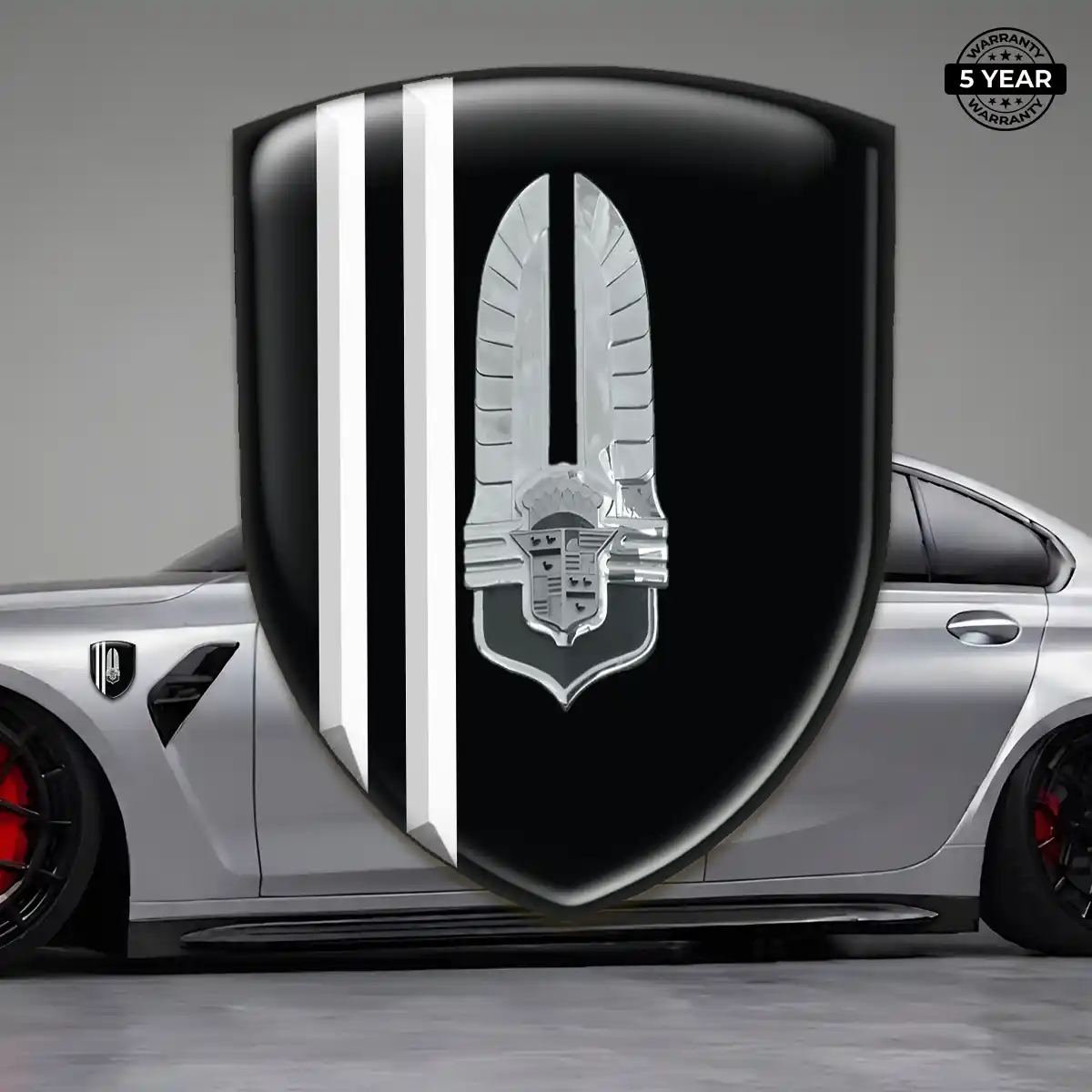 Cadillac Logo Badge Interior Elegance
