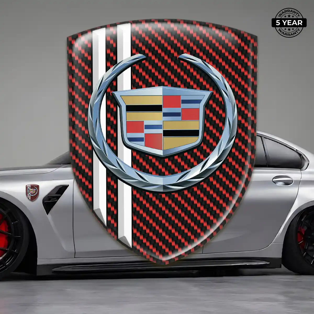 Cadillac Logo Badge Marked Edition
