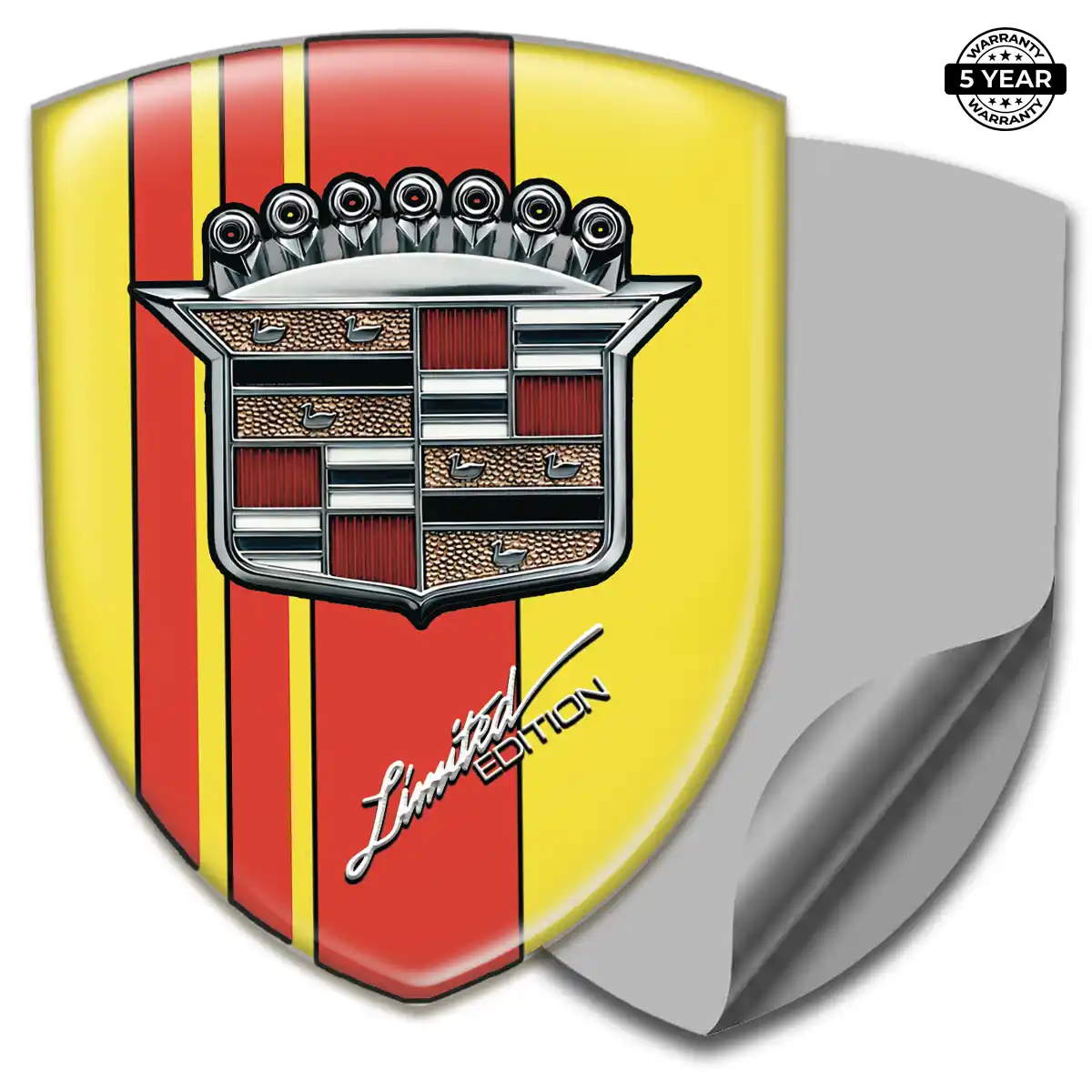 Cadillac Logo Badge Performance Style