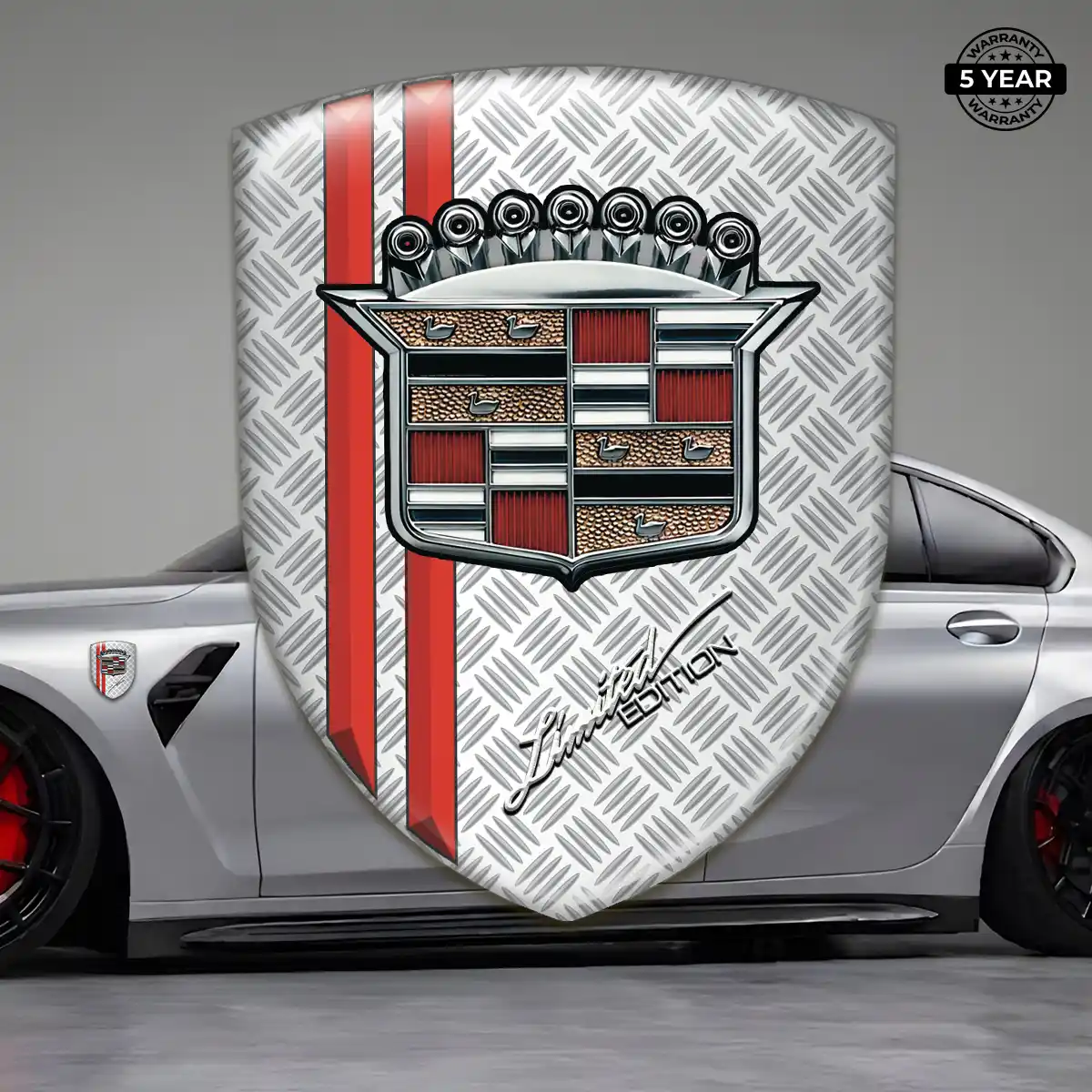 Cadillac Logo Badge Premium Dome