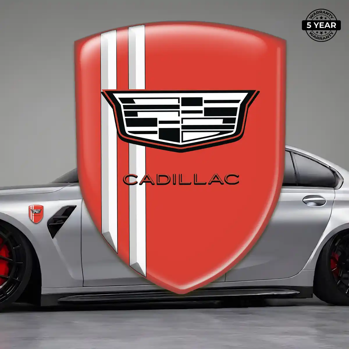 Cadillac Logo Badge Prime Quality