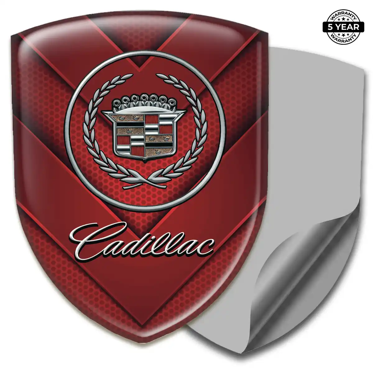 Cadillac Logo Badge Resin Luxe