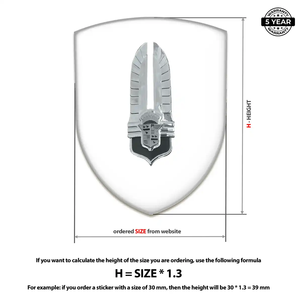 Cadillac Logo Badge Superior Craft